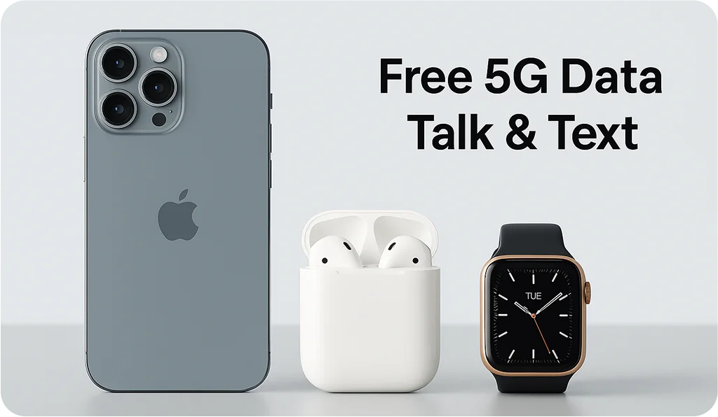 Free Phones iPad Apple Watch